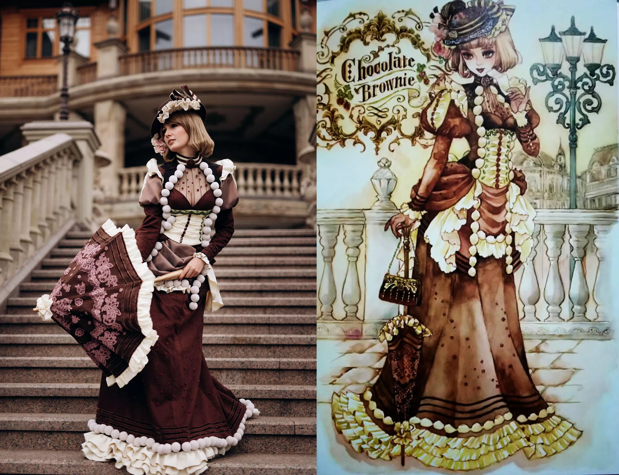 Sakizo Chocolate Brownie cosplay by BellatrixAiden