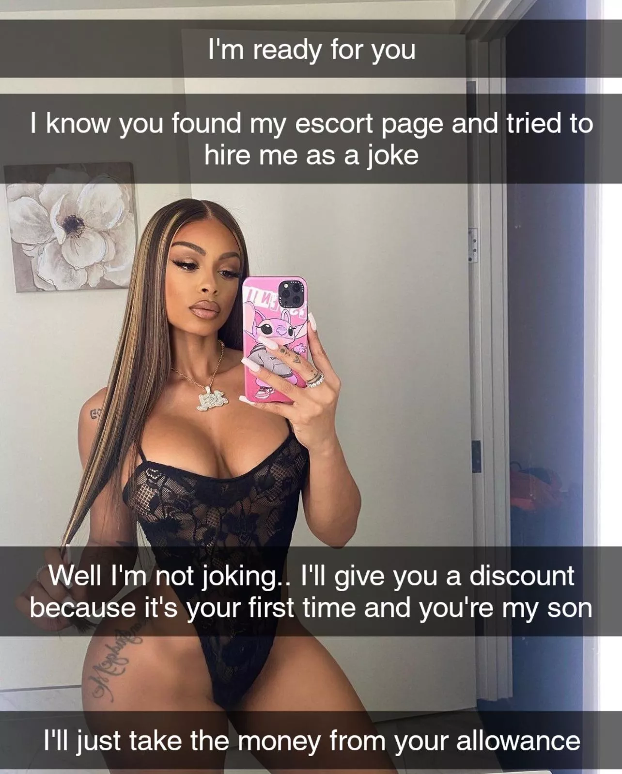 She's still running a bussiness though..