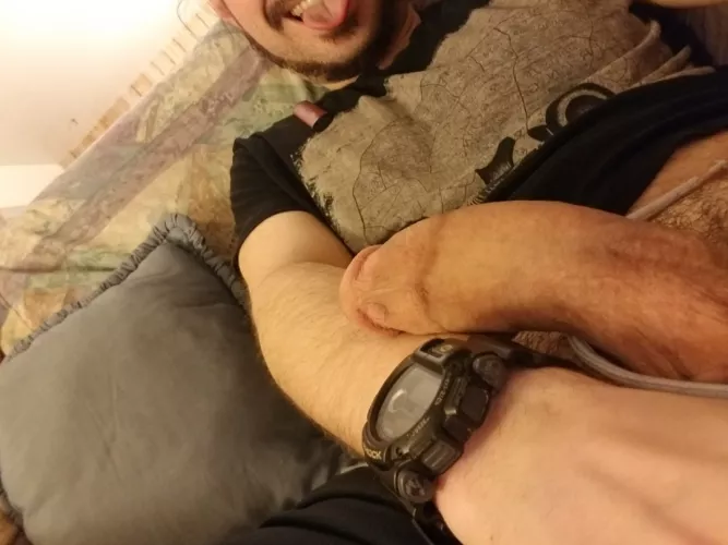 Some face from a shy guy. what's my rating from the 3 people that see this?