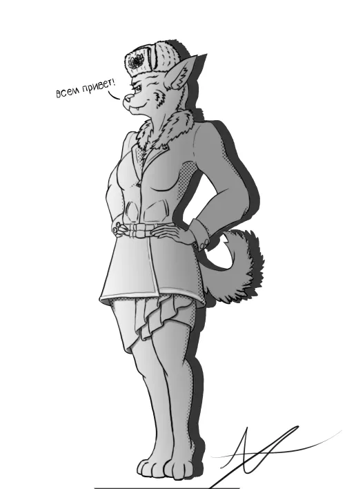 Soviet doggie (request from a friend)