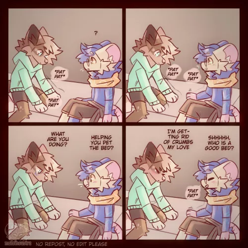 Such a good bed ~ comic by me @maiathoustra