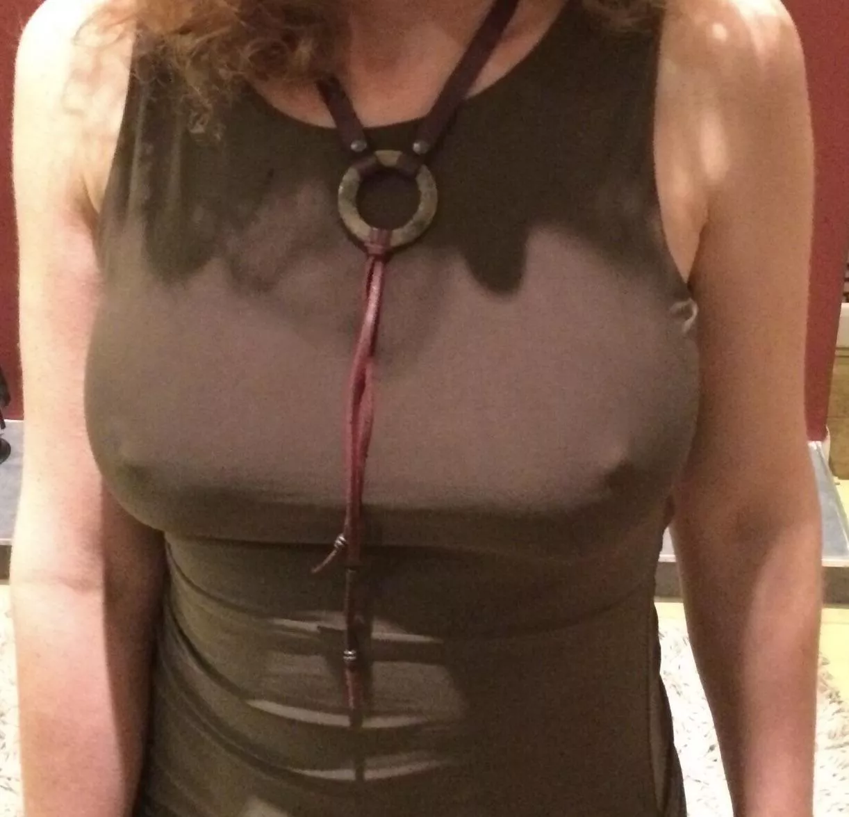 Taught my whole yoga class in this top. The men seemed to all be on the front row!🤔