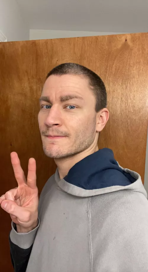 The door isn’t much taller than me