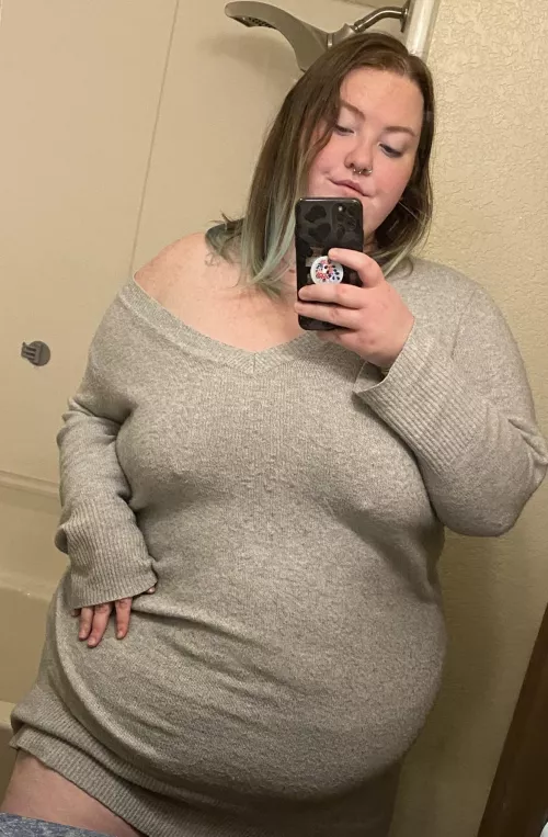 This dress is so cozy 🥰