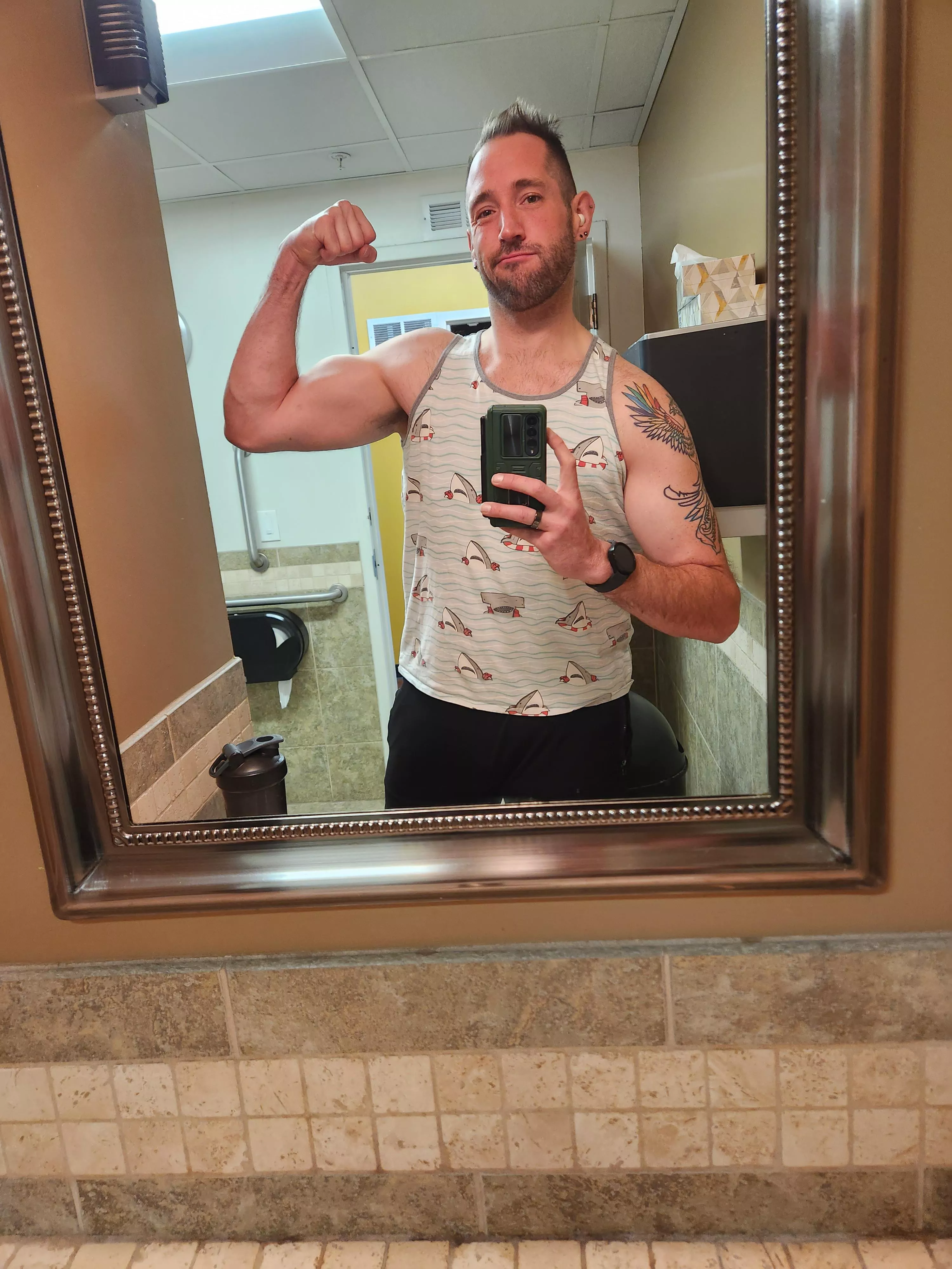 time to do this gym thing.