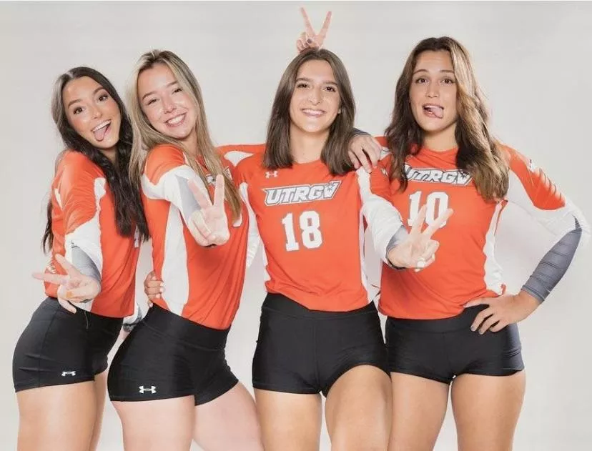 Volleyball players….