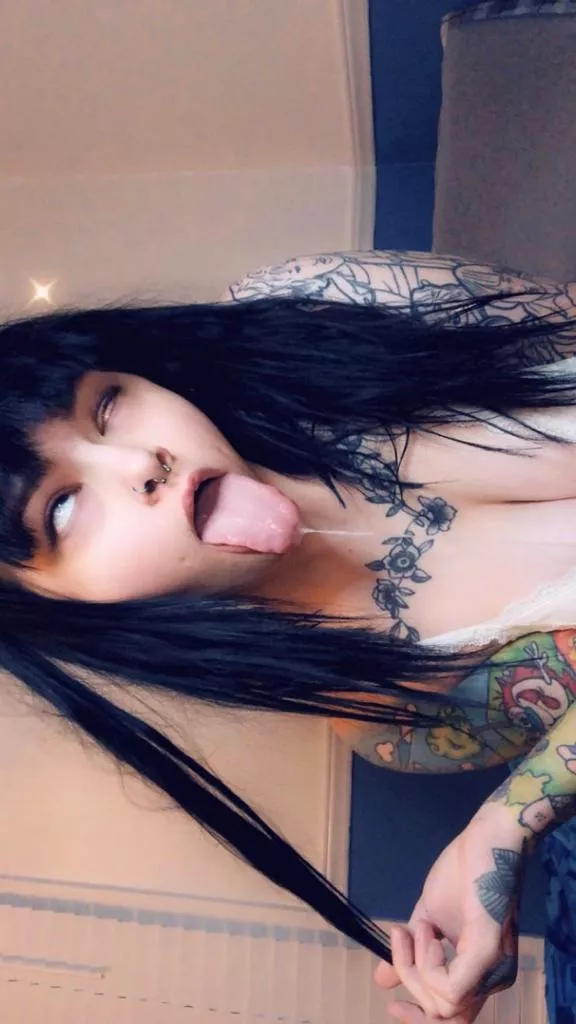 Waiting impatiently for your cum.