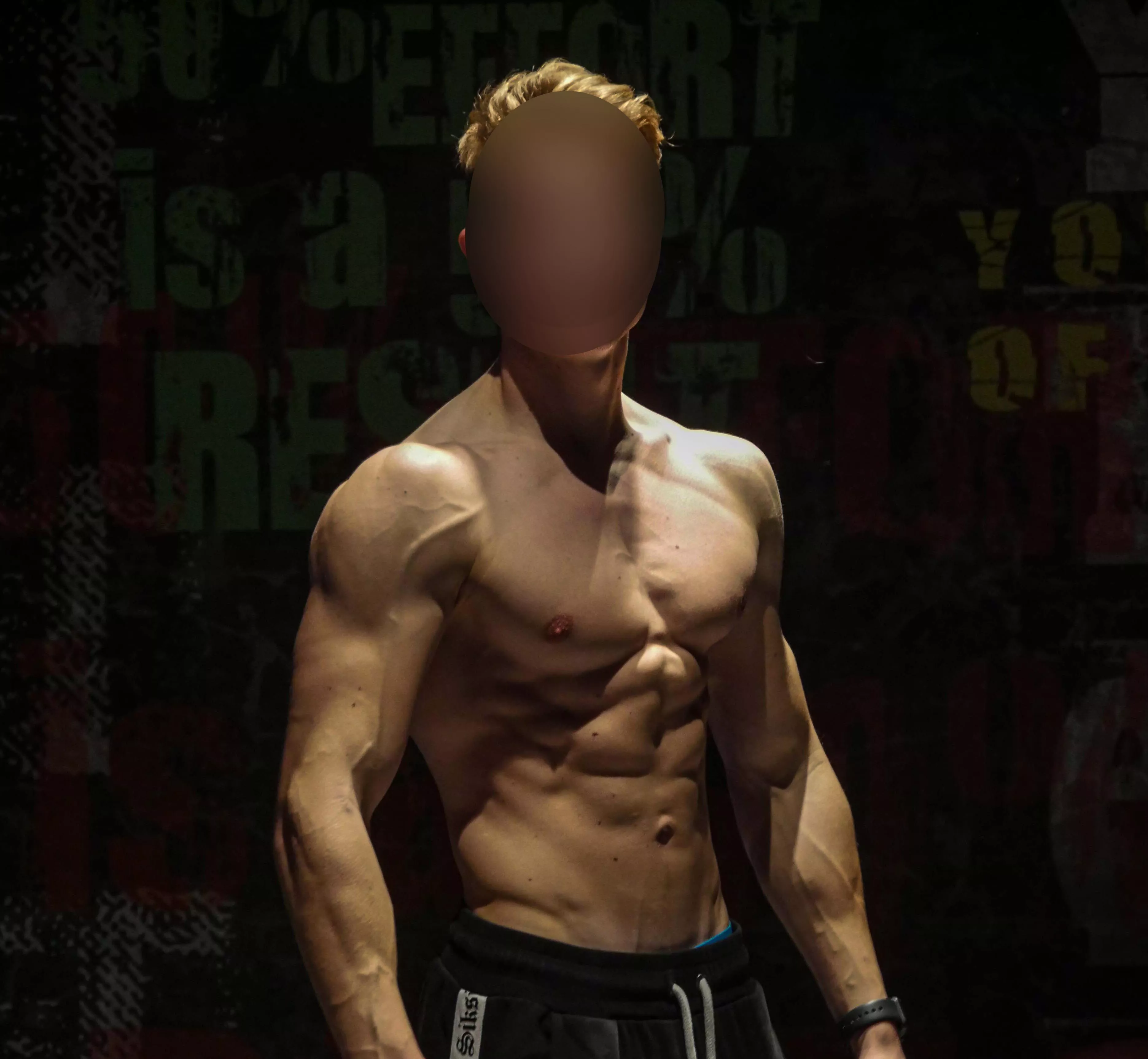 Who wants to squeeze my pecs?