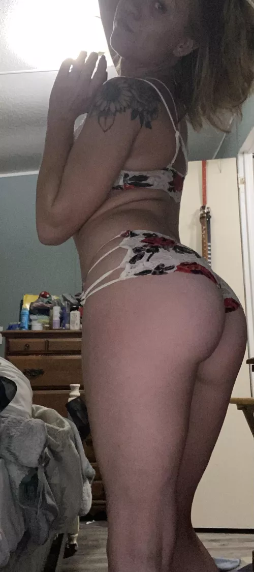 Will you kiss it or spank it?