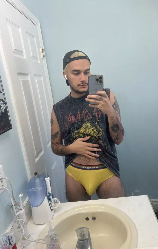 yellow papi briefs