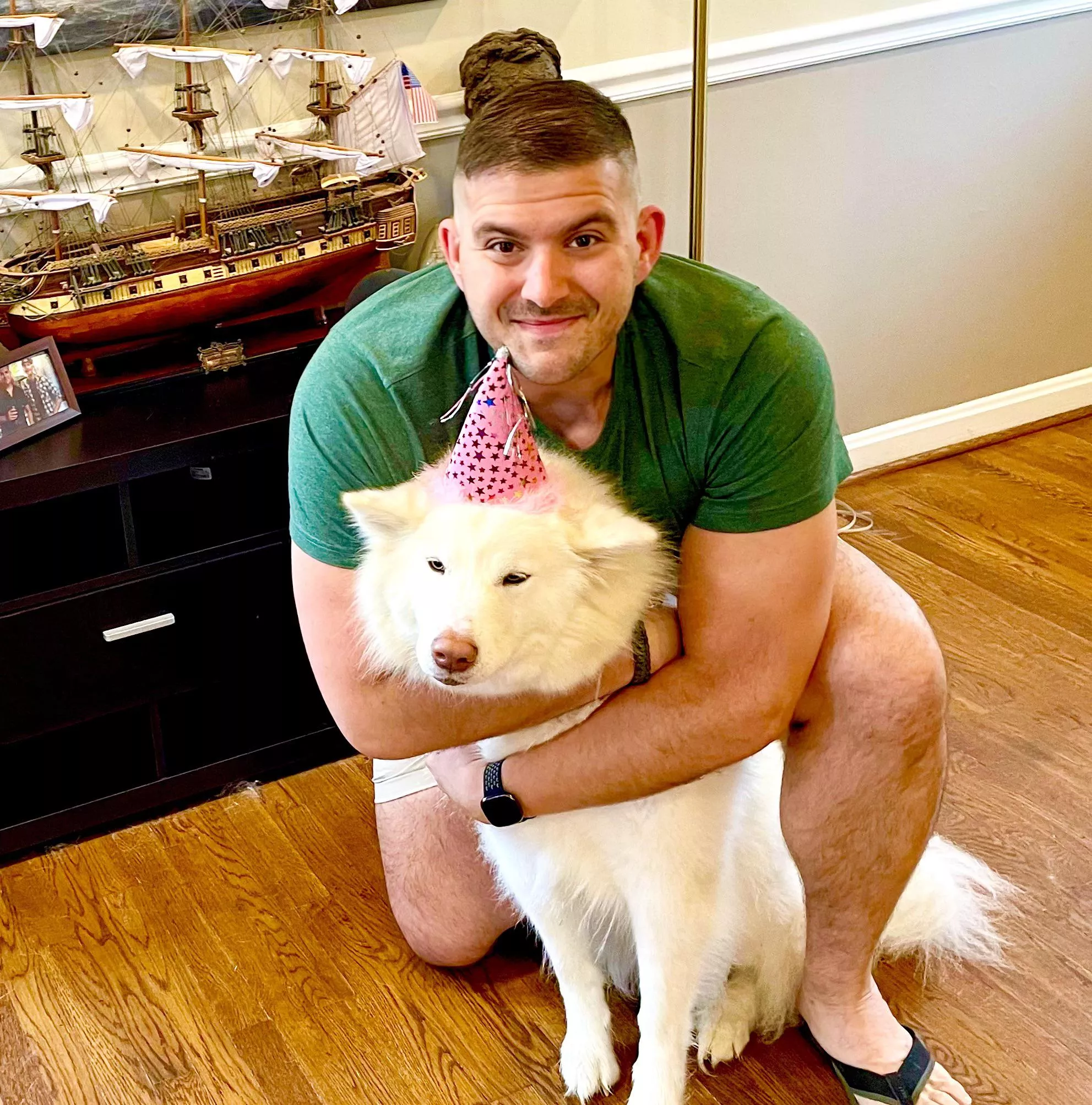 Yes I’m that dog dad. Happy birthday to my little lady!