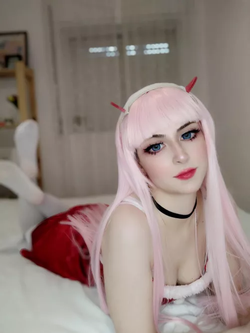 Zero Two Christmas cosplay by danie_cos