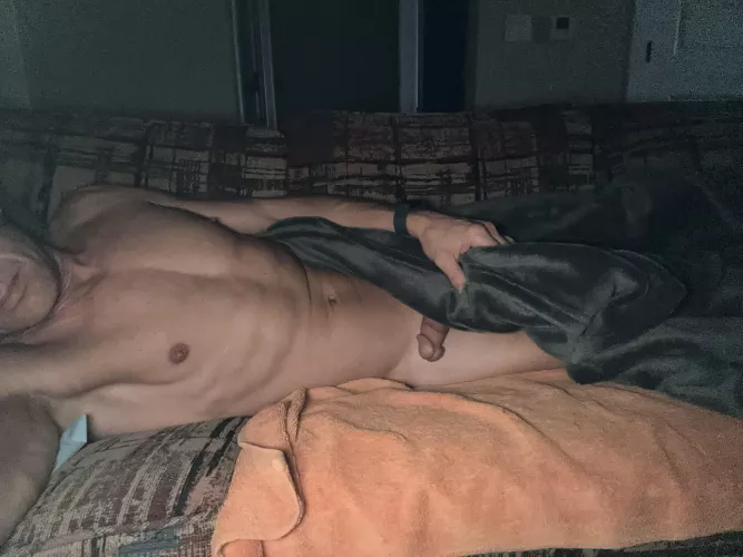 (48) Good Morning. Who wants to cuddle on the couch with me?
