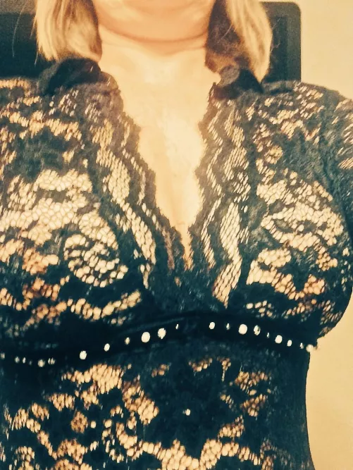 56 yo grandma and I still love to go braless. Would anyone like to see more?