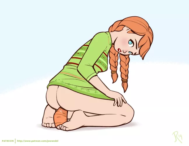 Anna warming up the carrots (Joe Randal)