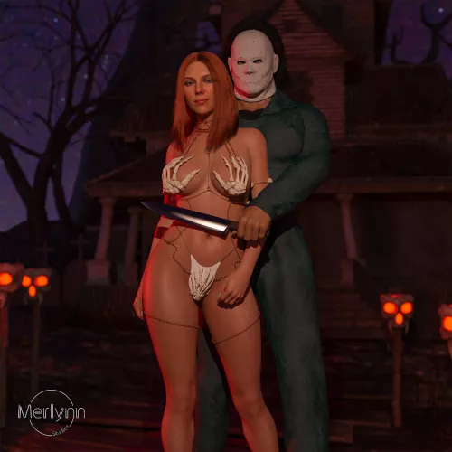 Black Widow Sexy Halloween Costume (MerlynnStudios) [Marvel]