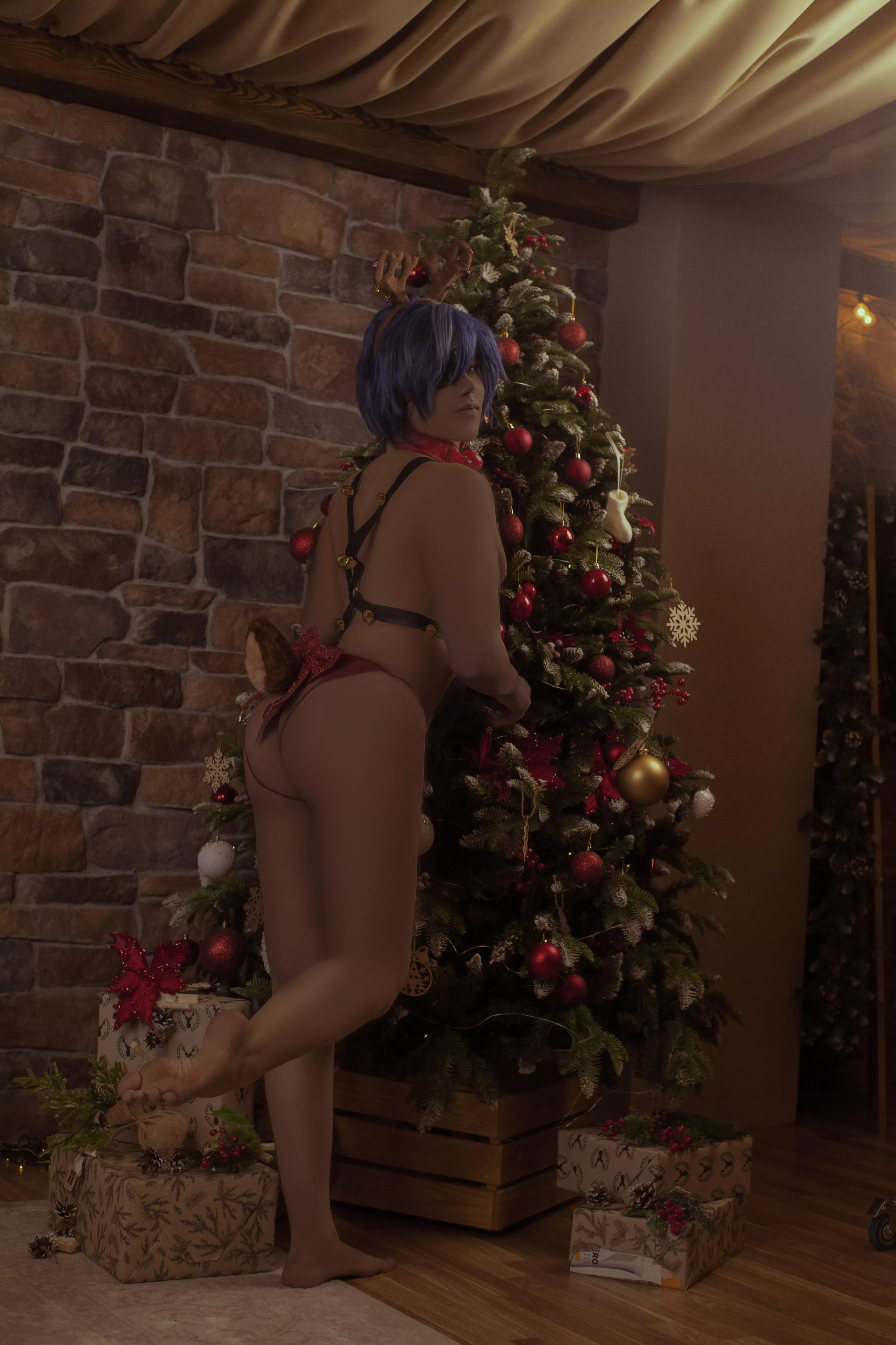 Christmas Kaeya! Cosplay by Akira_089