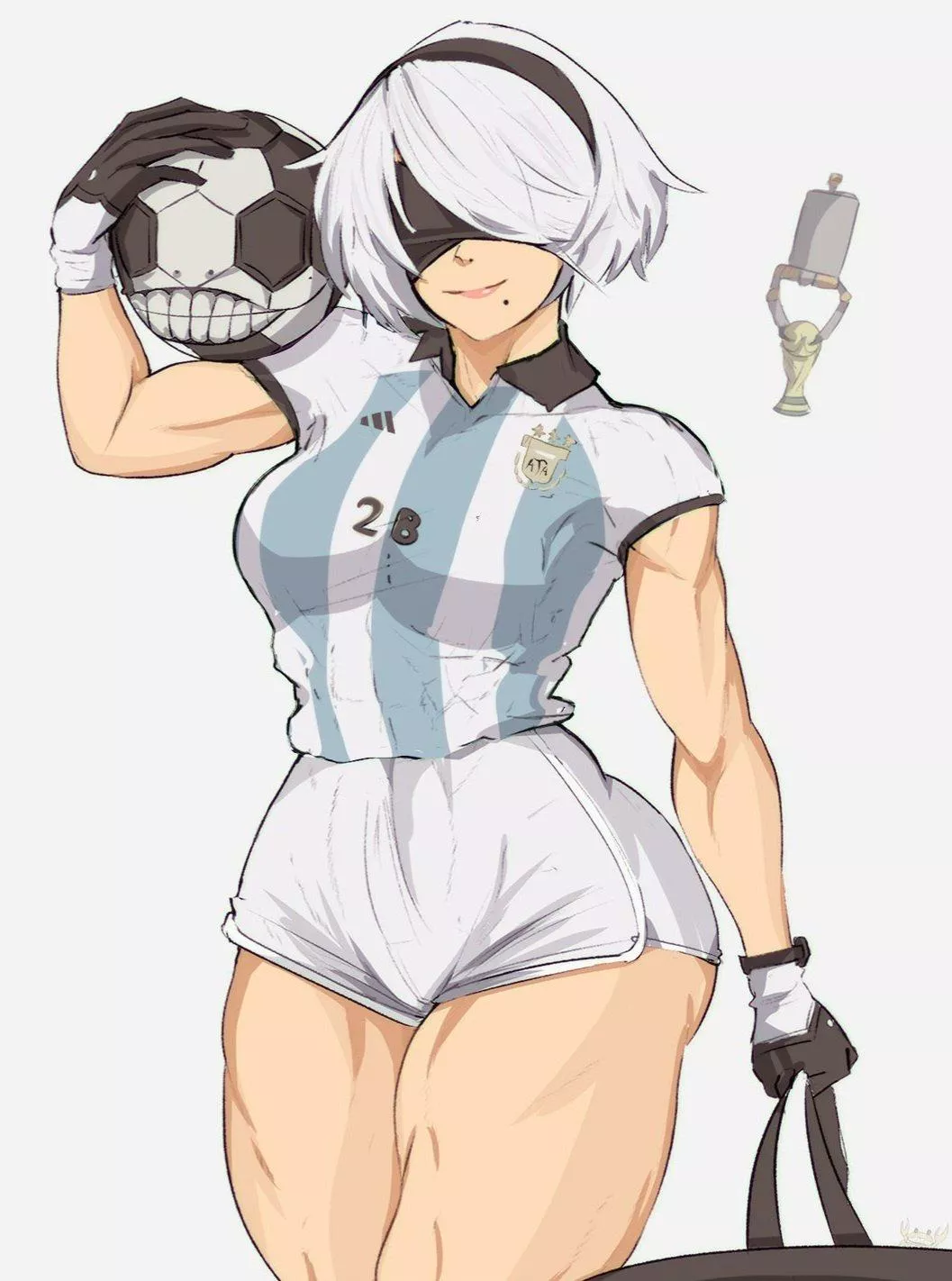 congrats argentina (@yoracrab] [Nier Automata]