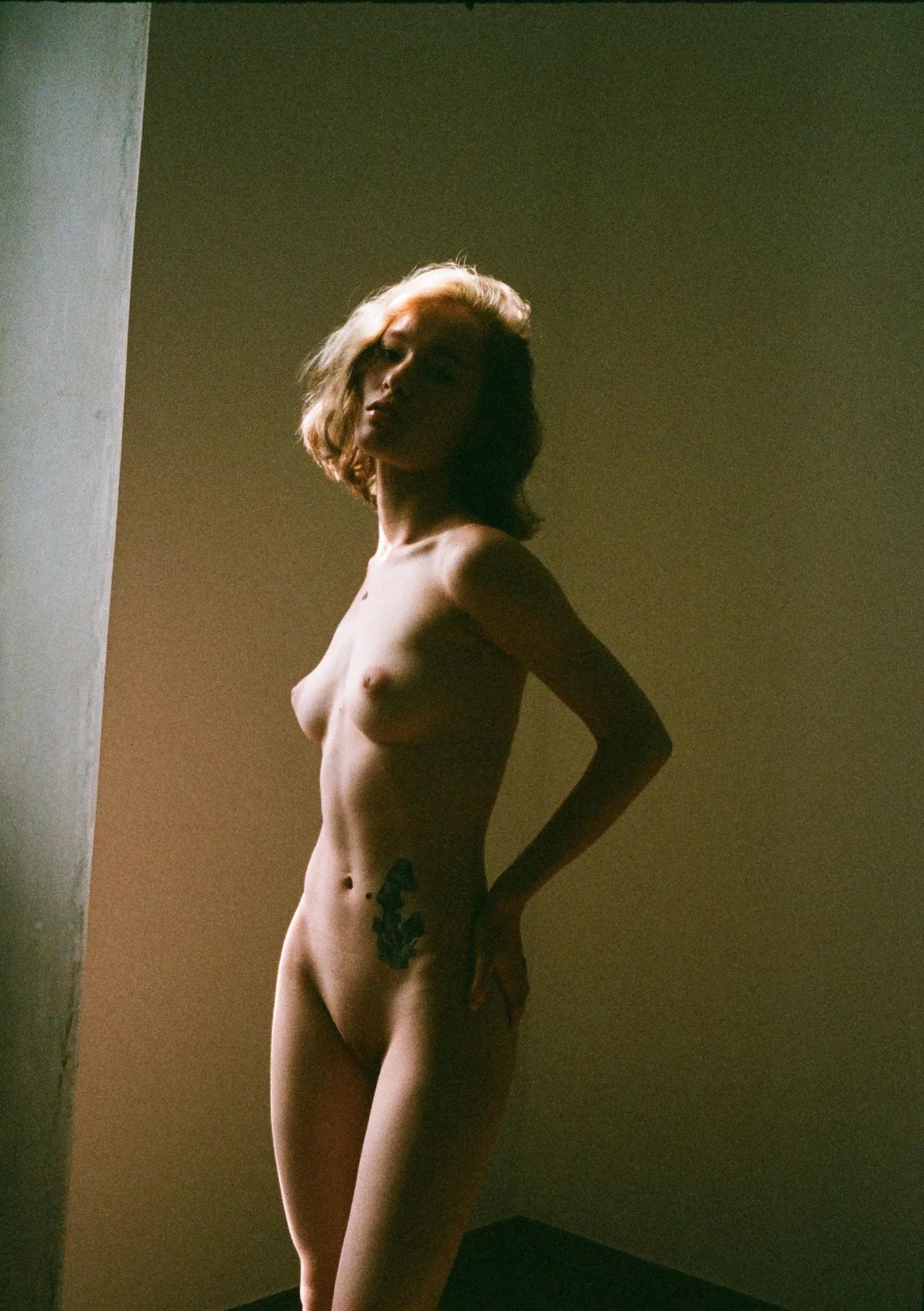 Diana. Photo on film