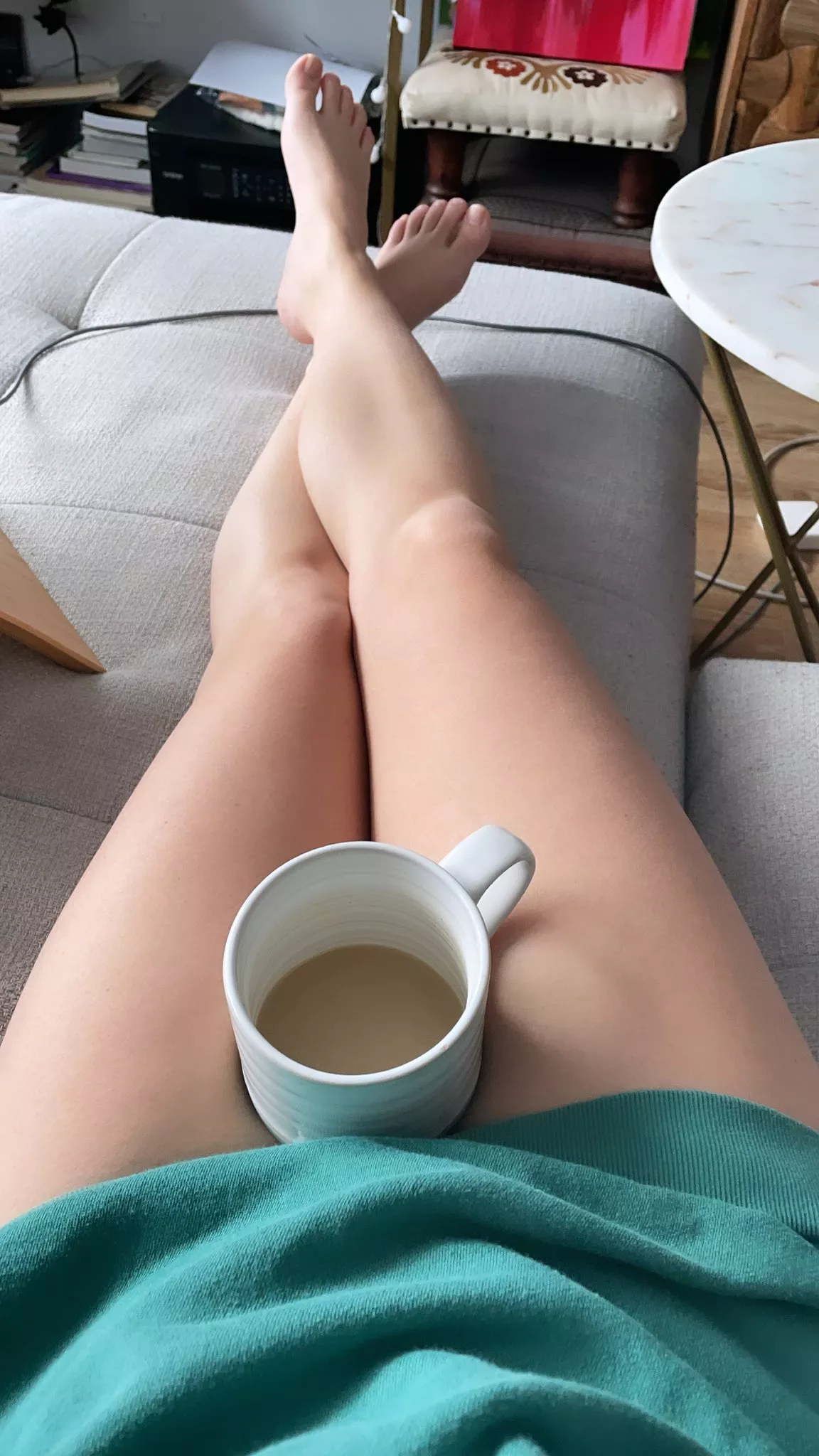 Do you want some coffee and tell me how it taste. s n p ivee_parker