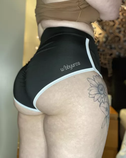 don’t mind me, just trying on my new shorts