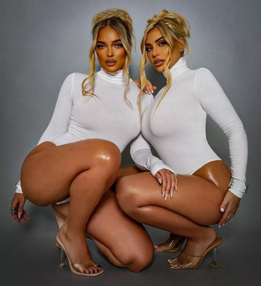 Ellie Brown and Mary Benford with the thick thighs and ass