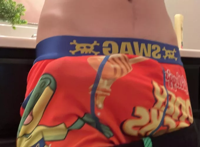 Haha you can see the vein through my underwear ;)