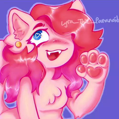 I tried painting :,33 Did use eraser thoo