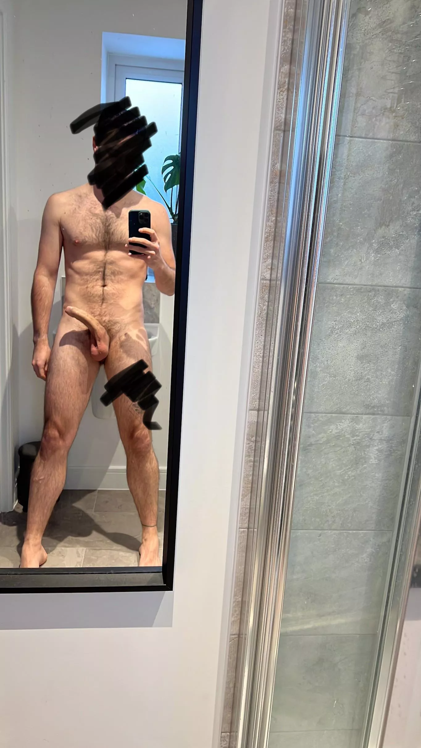 In need of attention before showering