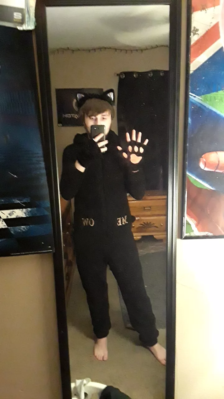 Its not the greatest picture but i hope you enjoy it anyway! (Whenever i get a better looking outfit ill redo :3)