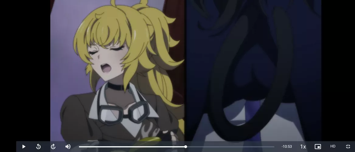 Just figured that this shot of Blake was kinda sus... (Source is Ice Queendom)