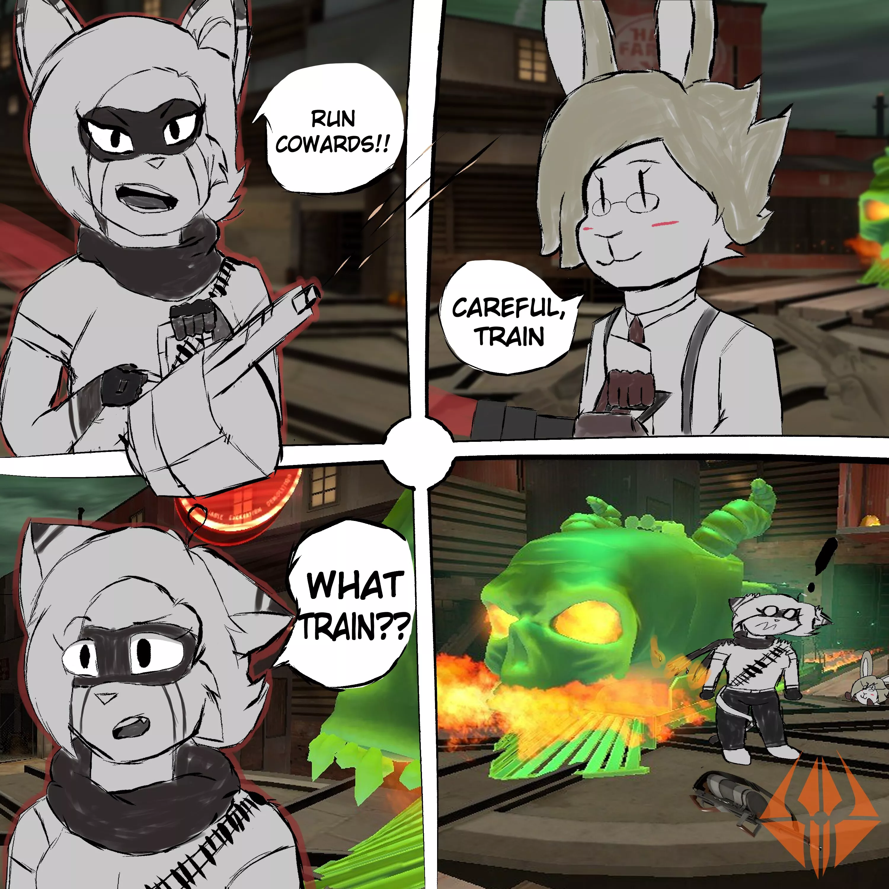 Late TF2 Halloween Comic