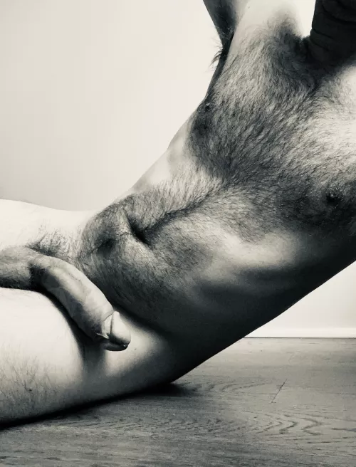 Laying down on the job.