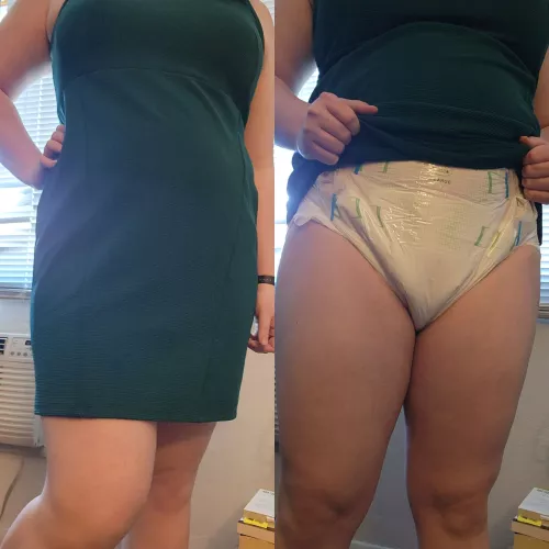 Love matching my diapes and clothes 💕