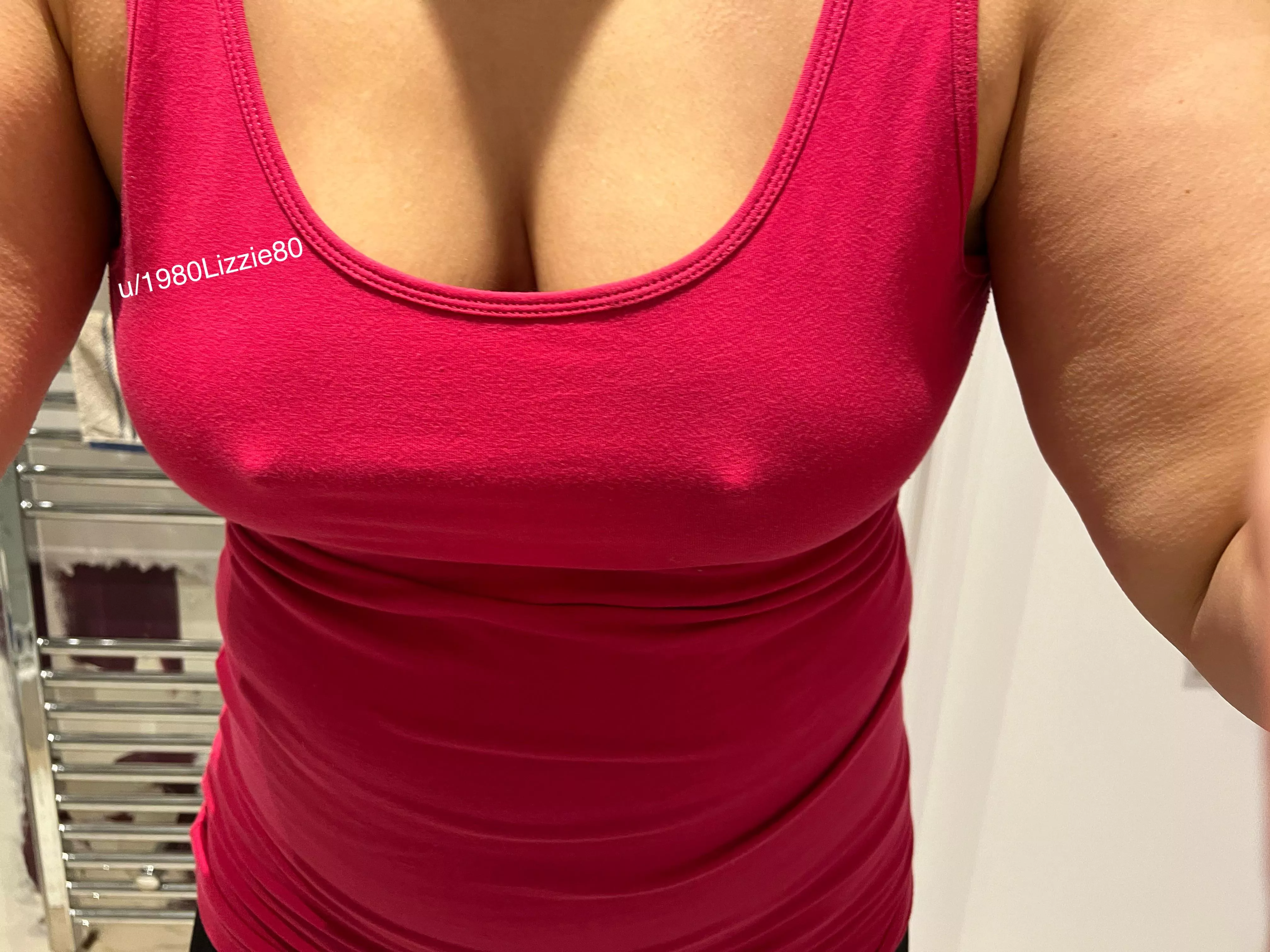 Love not wearing a bra x