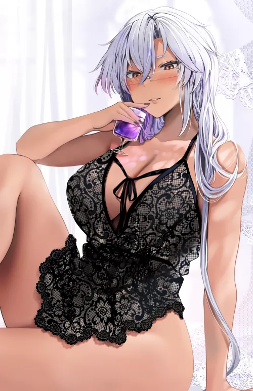 Musashi with some grape juice