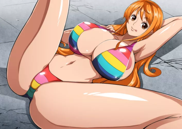 Nami in bikini 😍