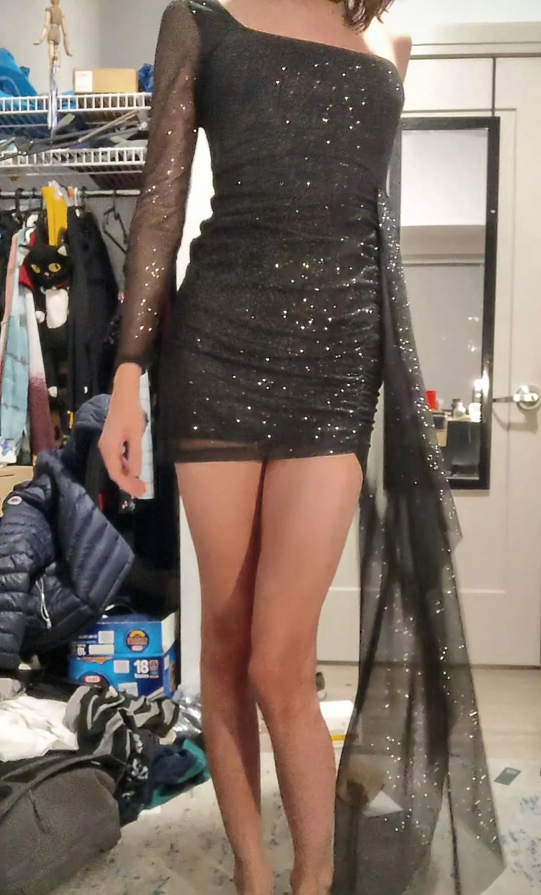 new dress! it was a gift from a friend :)
