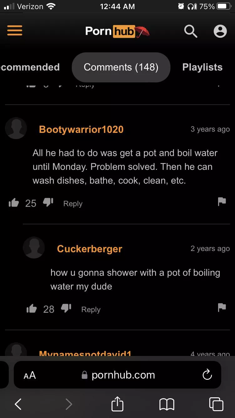 No no, he’s got a point