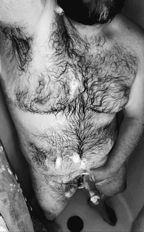 Nothing like a hot shower after getting down and dirty.