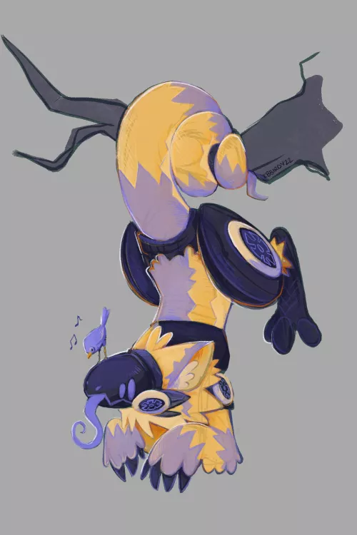 One my favorite drawings of my noodly bean