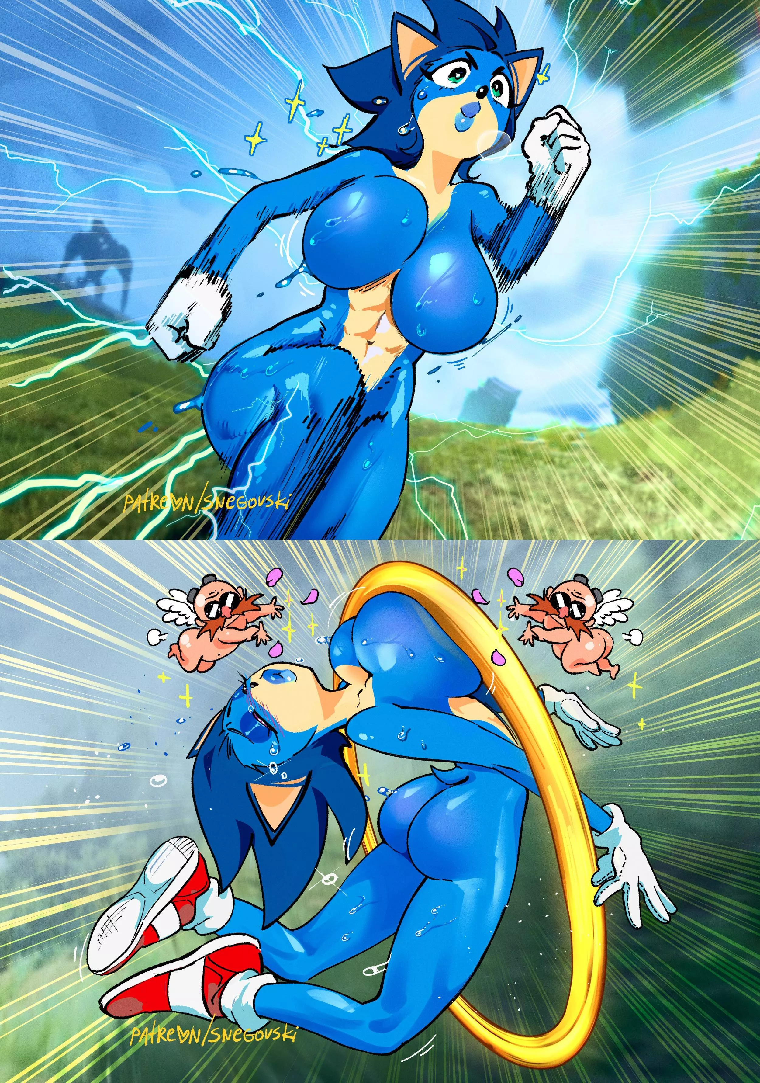 Ordinary Sonic gameplay footage (Snegovski9623)