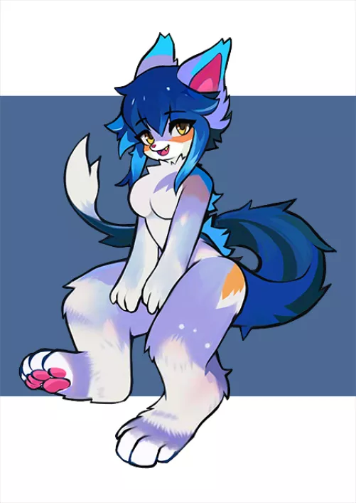 Playful OC [Art by me]