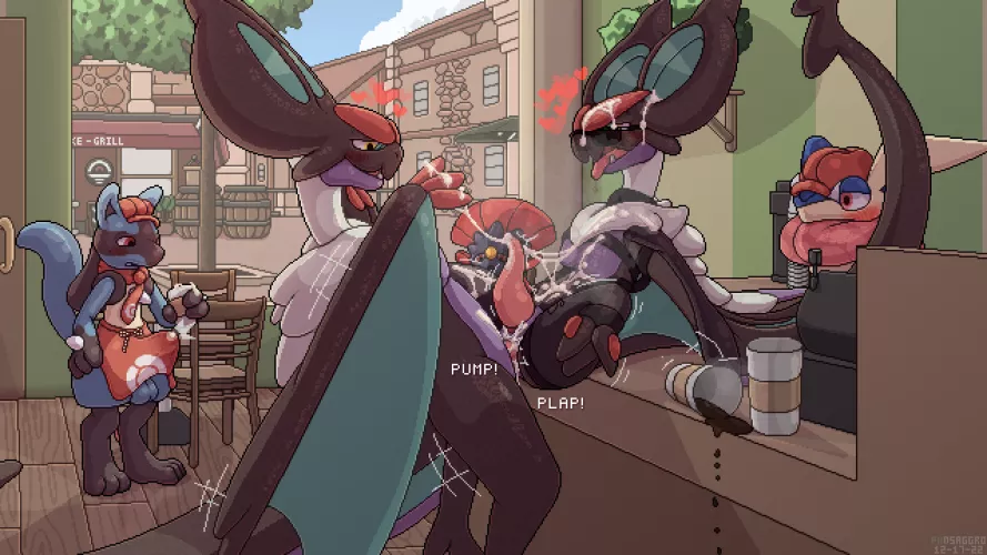 Pokemon Cafe Sex [MM] (Phosaggro)