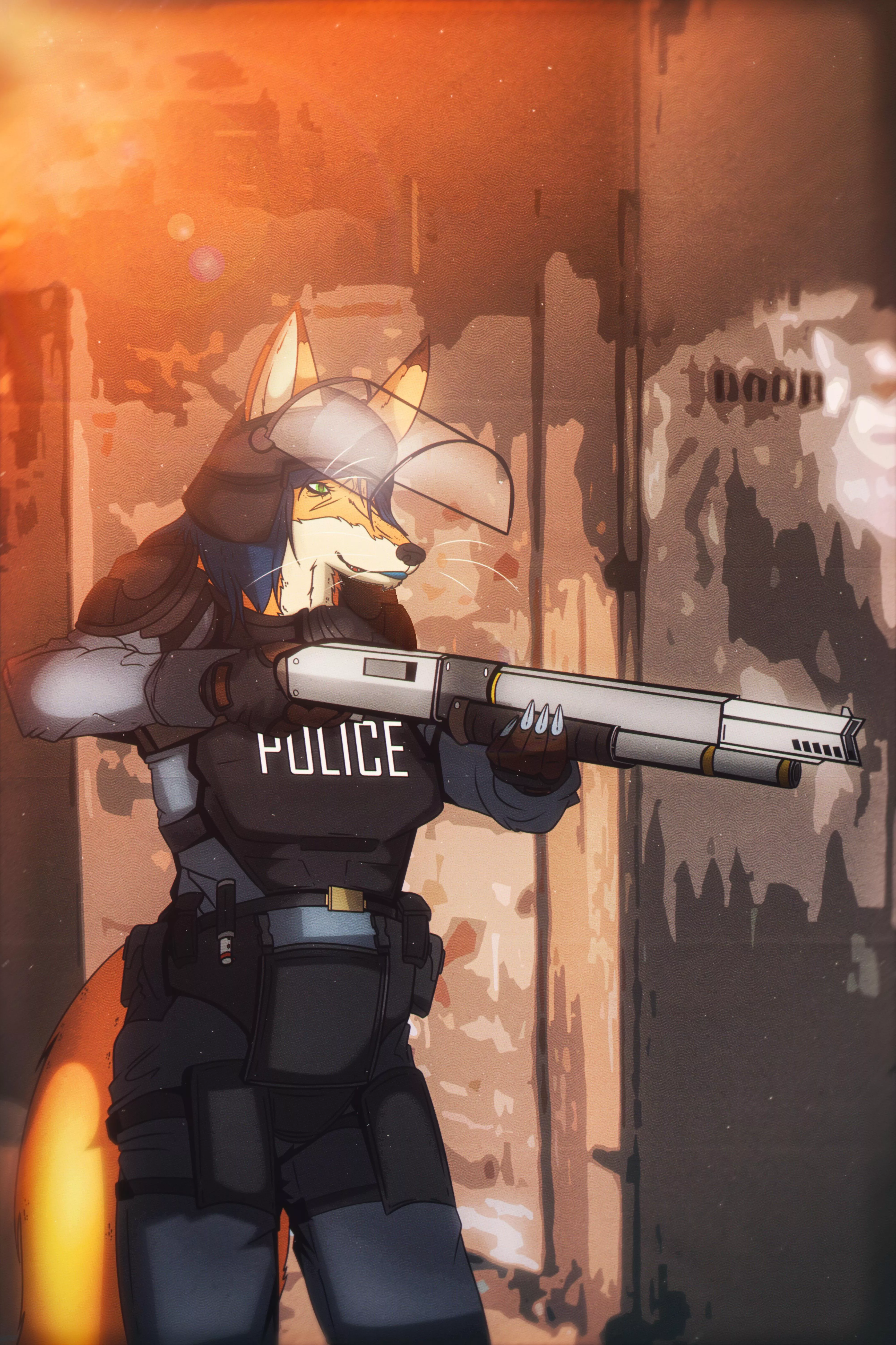 Ready & Waiting (Art by me: 0l-Fox-l0)