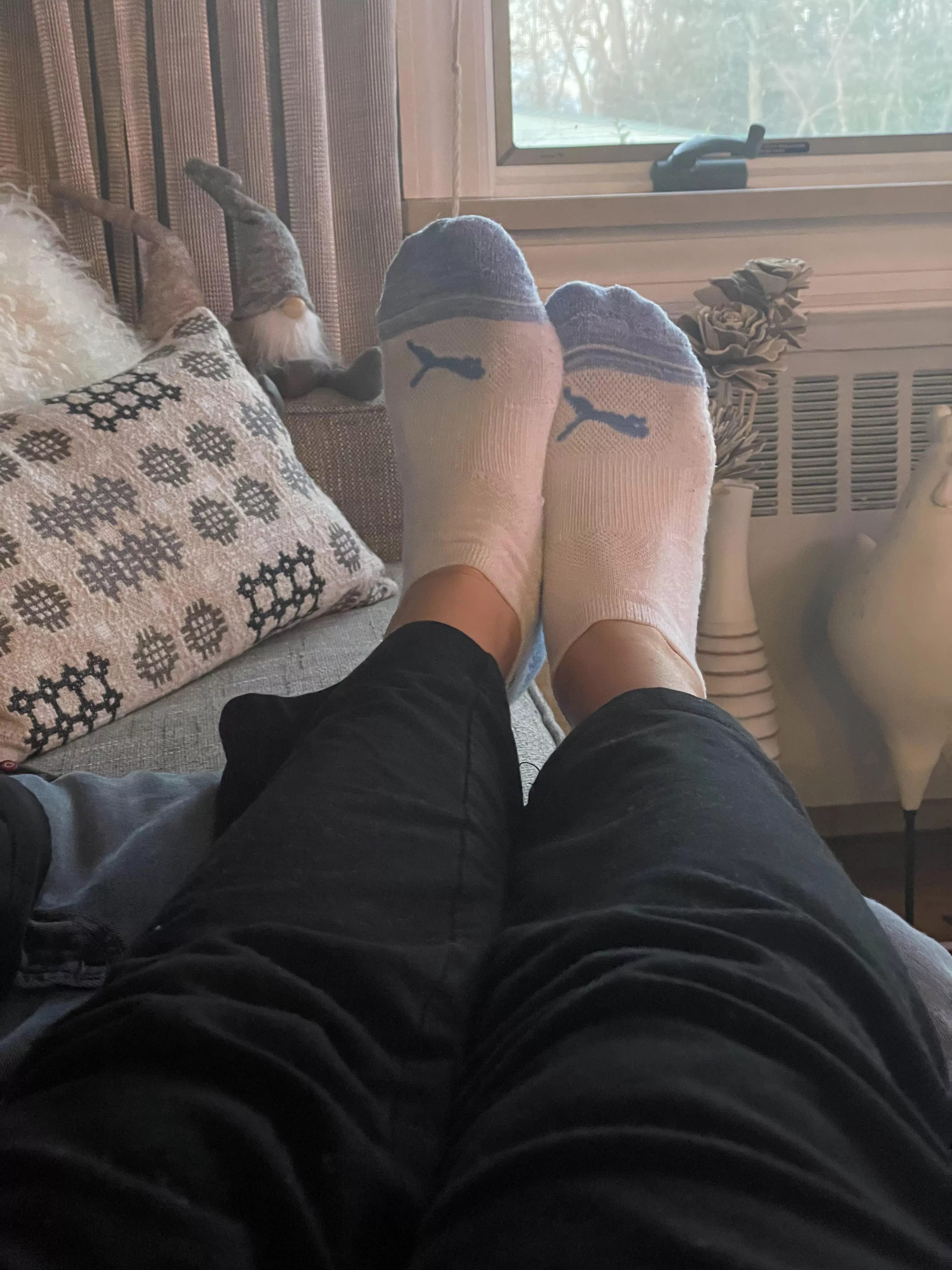 Relaxing in my stinky socks 🙈[Size 10]