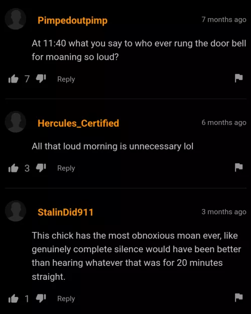 She just would not stfu