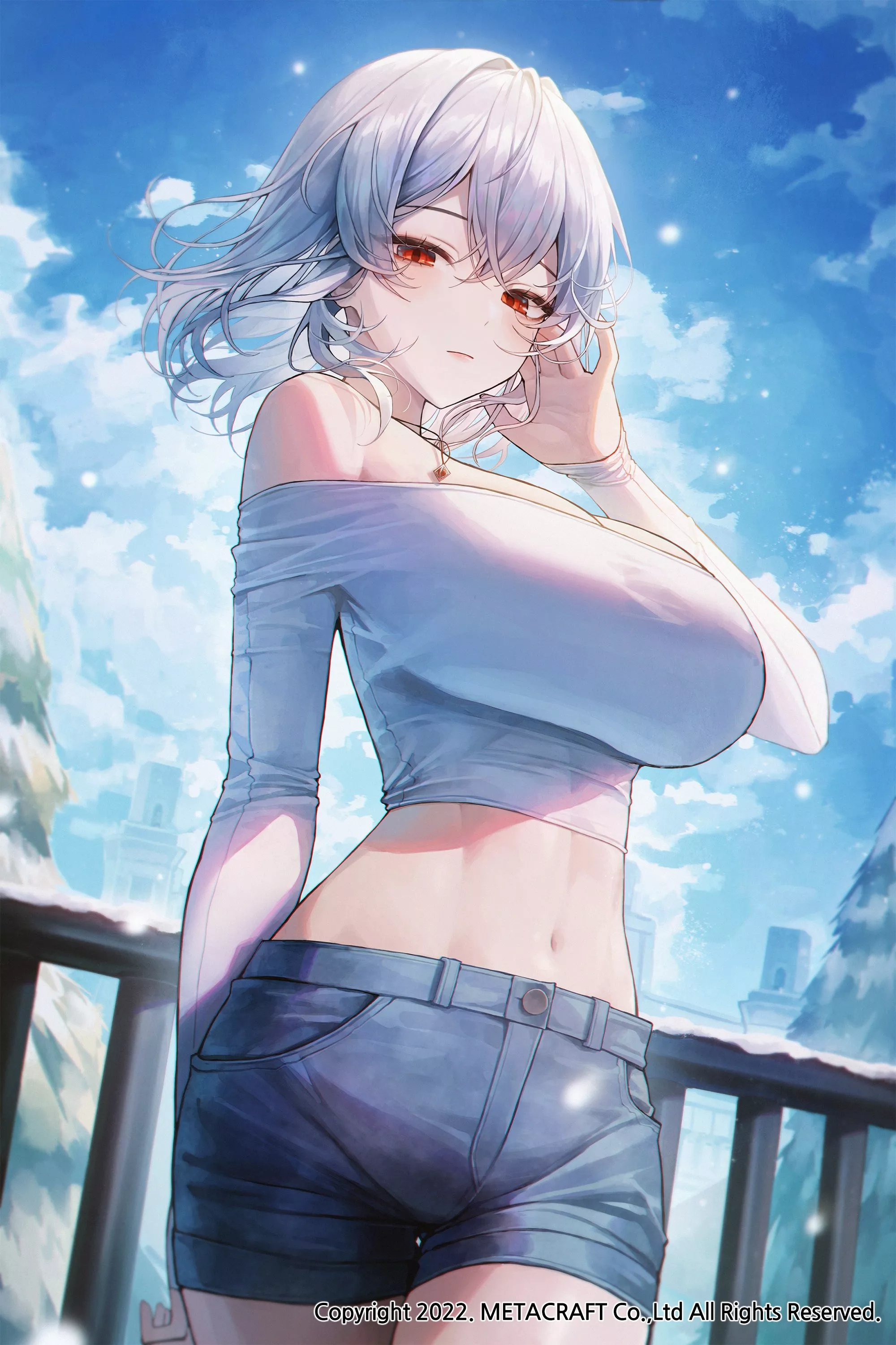 Silver Hair [Novelpia Illustration]