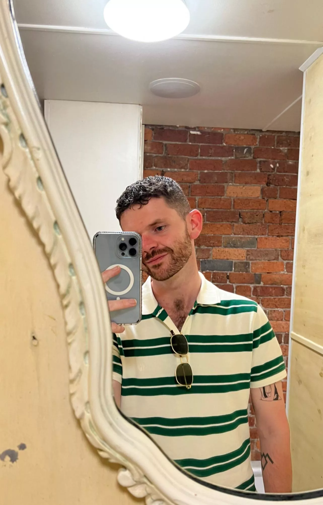 Stripey polos are my vibe