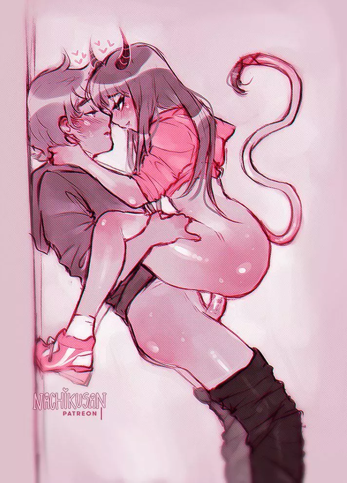 the determination on her face >>> (artist: nachikusan)